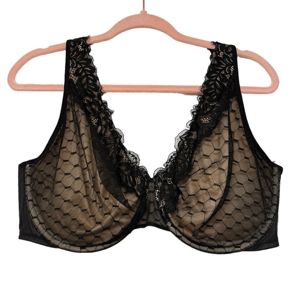 Cacique Unlined  Lace size 40DD NWOT - Picture 1 of 6